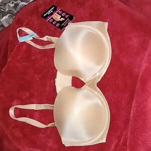 New with tags Maidenform love the lift beige color bra size 34C 12 way